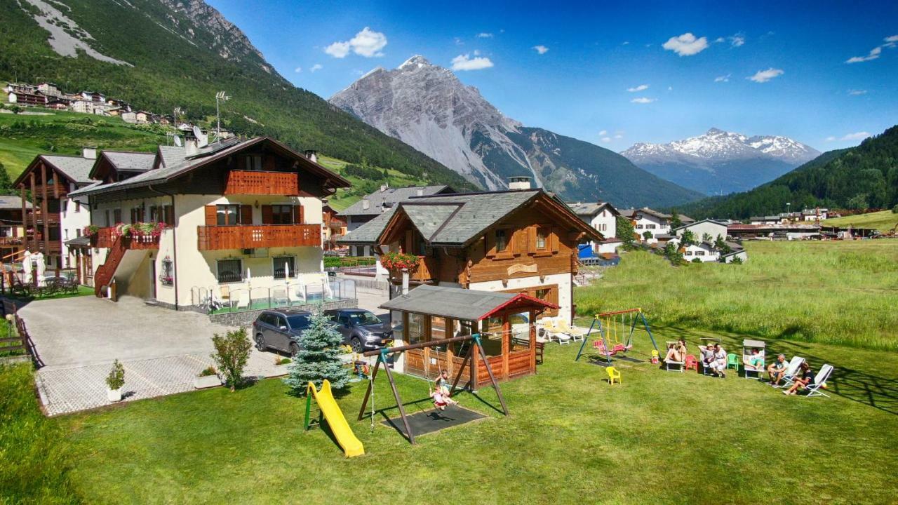 Rosengarden Alpine Residence Pradelle Luaran gambar